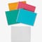 Solid Rainbow Cards &#x26; Envelopes by Recollections&#x2122;, 4.25&#x22; x 5.5&#x22;